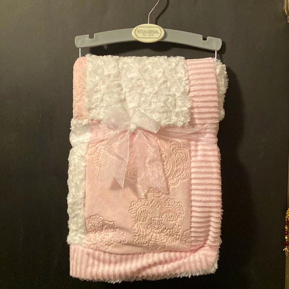 Kyle Deena Other Kyle And Deena Baby Girl Blanket Pink Rose